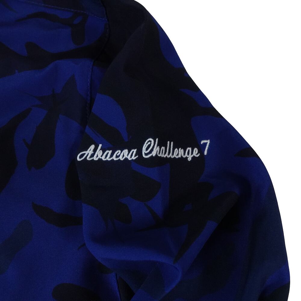 Abacoa Golf Club Scales Blue Camo Performance 1/4 Zip Pullover Men's Large - Picture 4 of 8